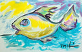 8x8 Fish Custom Canvas Print  — Children's Story‑Driven Wall Art | The Magic of WonderWalls